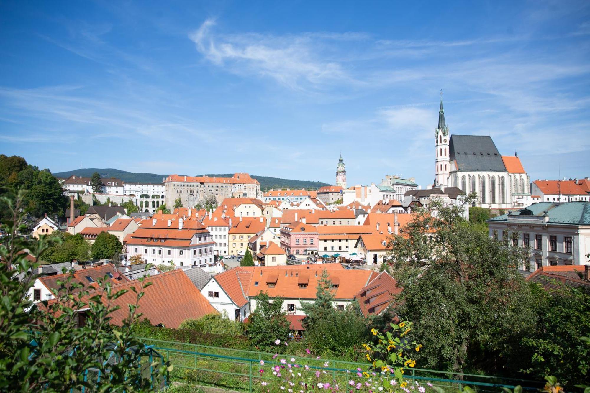 Rezidence Plesivec - Rodinny Apartman S 3 Loznicemi Český Krumlov Eksteriør billede