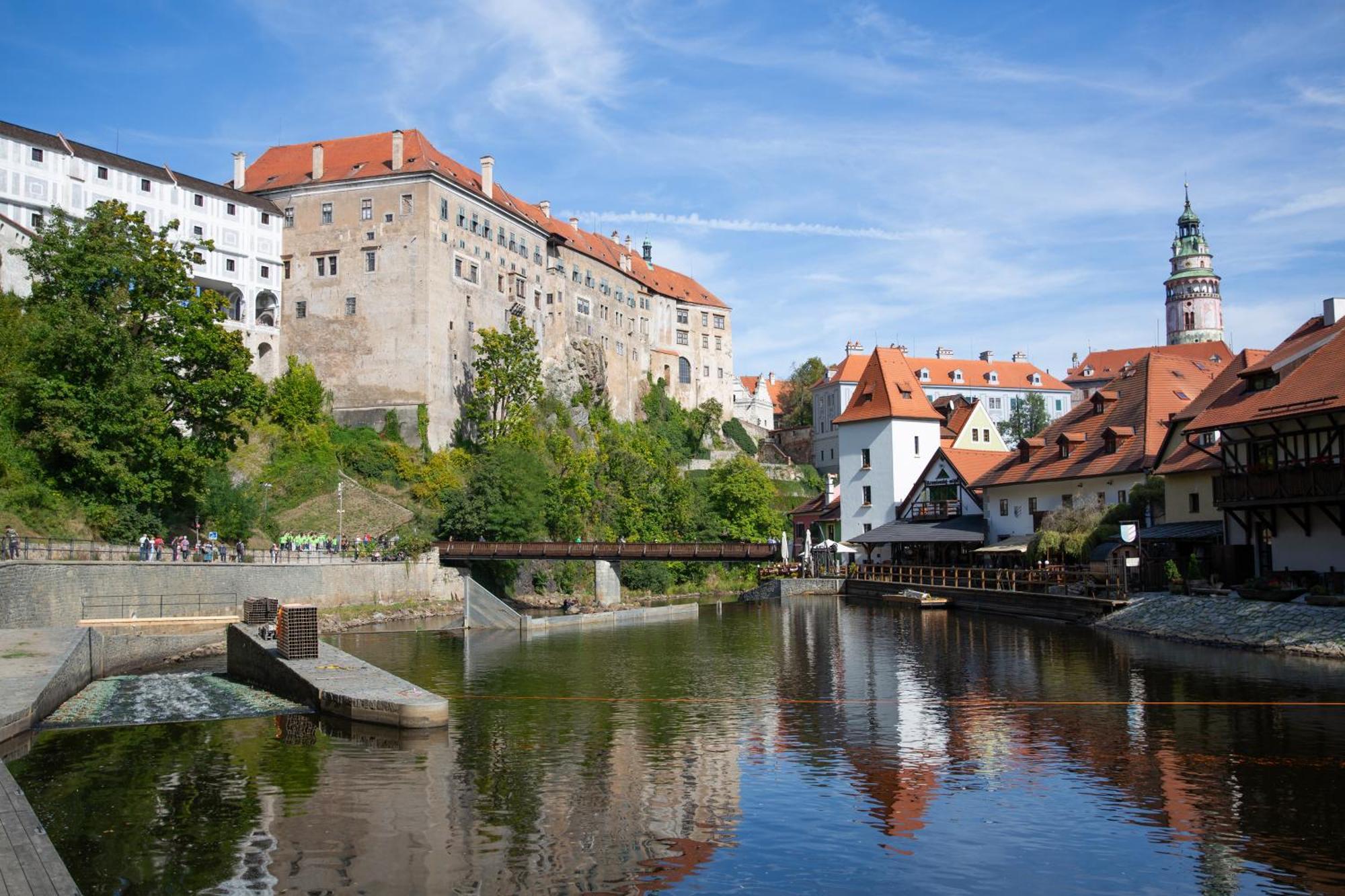 Rezidence Plesivec - Rodinny Apartman S 3 Loznicemi Český Krumlov Eksteriør billede