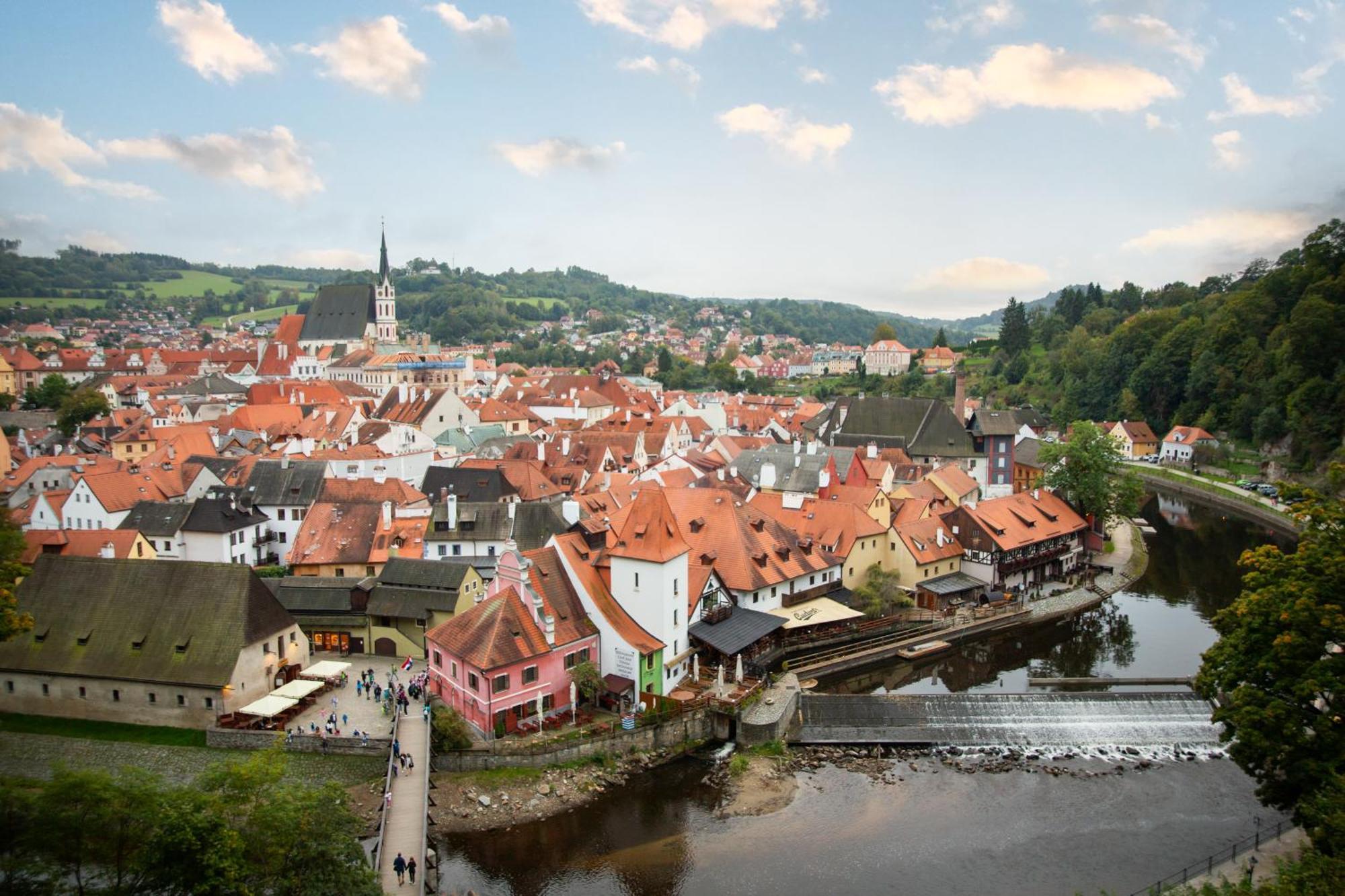 Rezidence Plesivec - Rodinny Apartman S 3 Loznicemi Český Krumlov Eksteriør billede